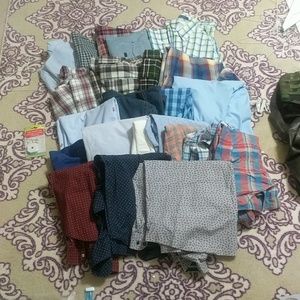 FINAL!Mega bundle of 22 name brand button ls downs